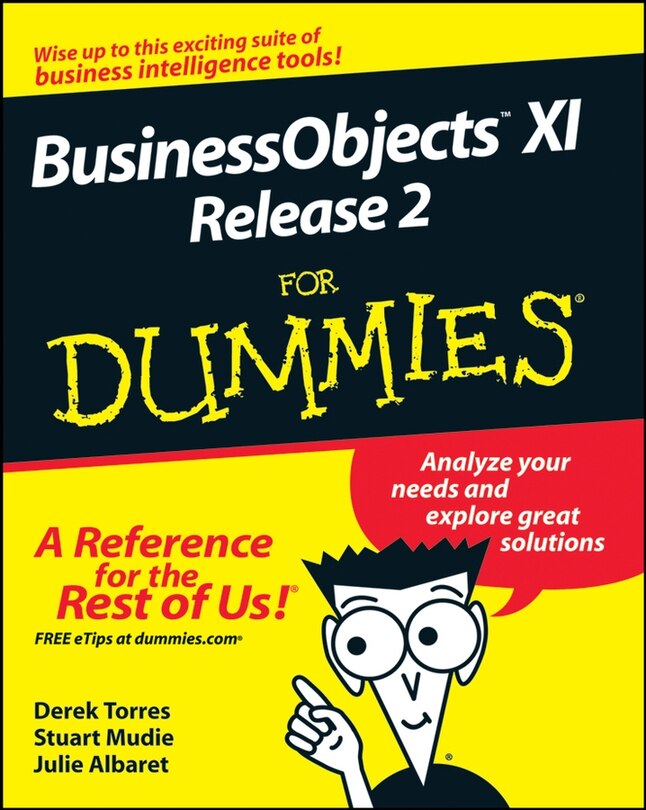 Front cover_BusinessObjects XI Release 2 For Dummies
