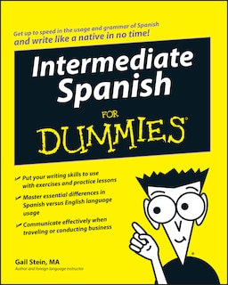 Front cover_Intermediate Spanish For Dummies