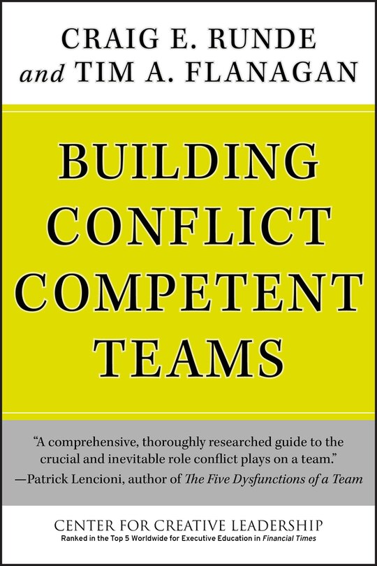 Front cover_Building Conflict Competent Teams