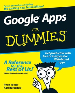 Front cover_Google Apps For Dummies