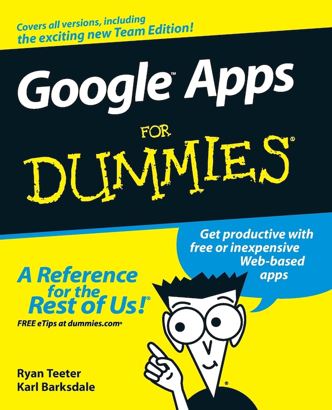 Front cover_Google Apps For Dummies