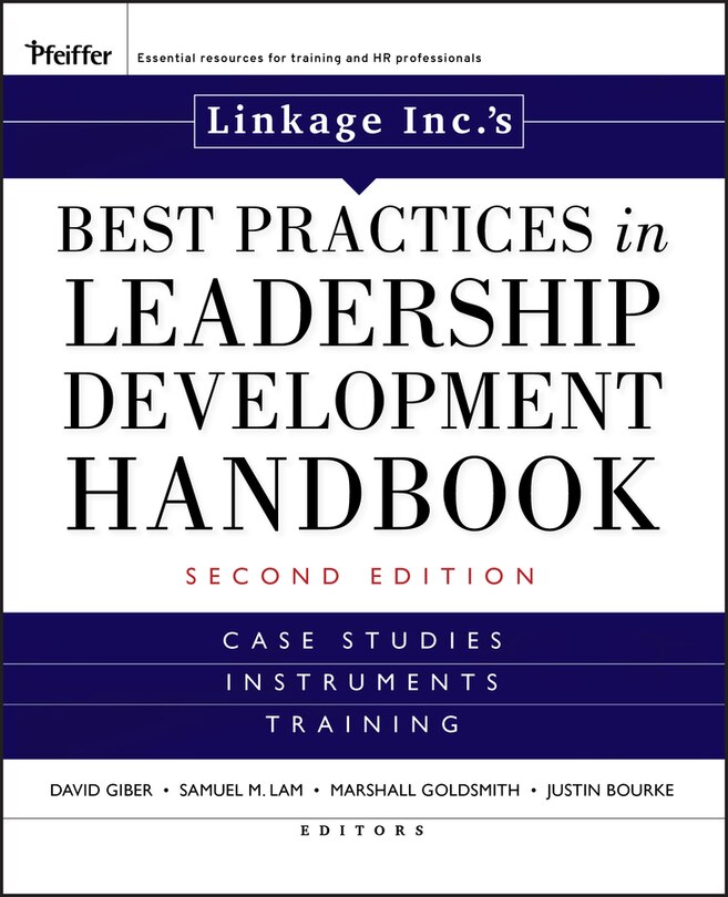 Couverture_Linkage Inc's Best Practices in Leadership Development Handbook
