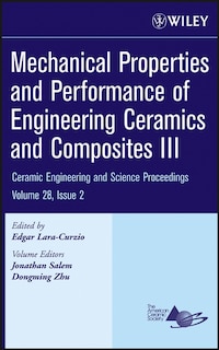 Front cover_Mechanical Properties and Performance of Engineering Ceramics and Composites III, Volume 28, Issue 2