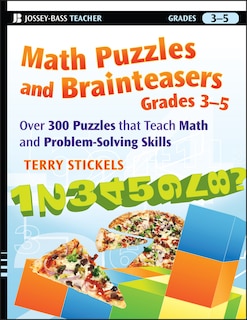 Couverture_Math Puzzles and Brainteasers, Grades 3-5