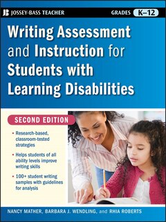 Front cover_Writing Assessment and Instruction for Students with Learning Disabilities