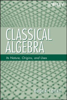Front cover_Classical Algebra