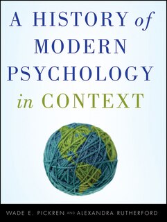 Couverture_A History Of Modern Psychology In Context