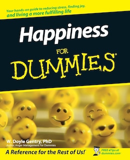 Front cover_Happiness For Dummies