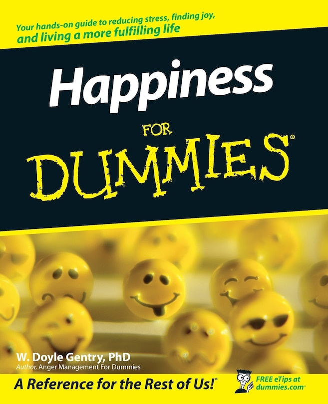 Front cover_Happiness For Dummies