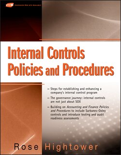 Couverture_Internal Controls Policies and Procedures