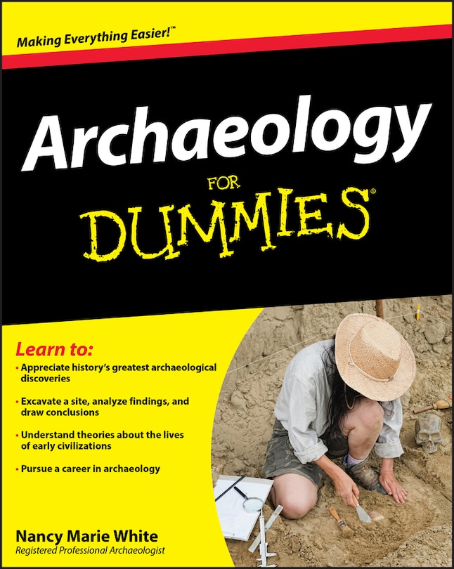 Front cover_Archaeology For Dummies