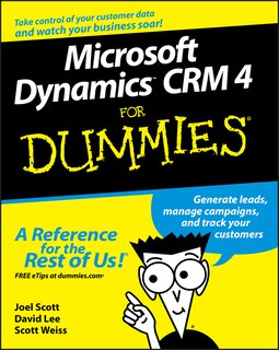 Front cover_Microsoft Dynamics CRM 4 For Dummies