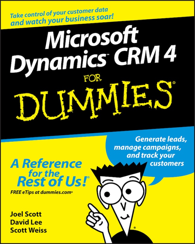 Front cover_Microsoft Dynamics CRM 4 For Dummies