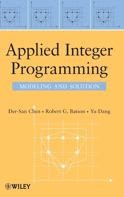 Couverture_Applied Integer Programming