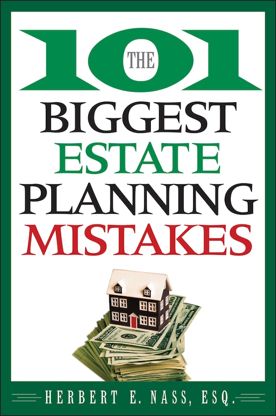 Front cover_The 101 Biggest Estate Planning Mistakes