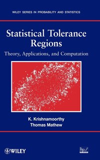 Front cover_Statistical Tolerance Regions