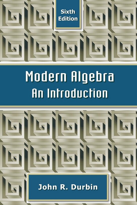 Couverture_Modern Algebra