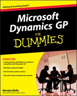 Front cover_Microsoft Dynamics GP For Dummies