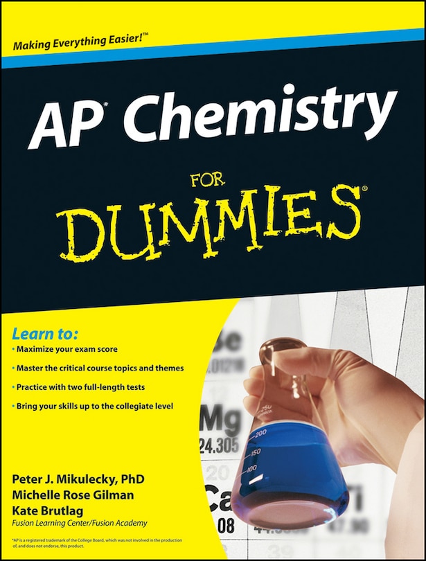 Front cover_AP Chemistry For Dummies