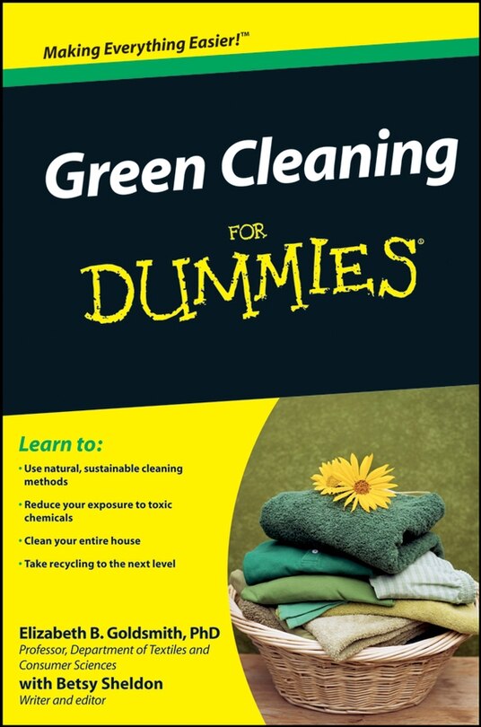 Front cover_Green Cleaning For Dummies