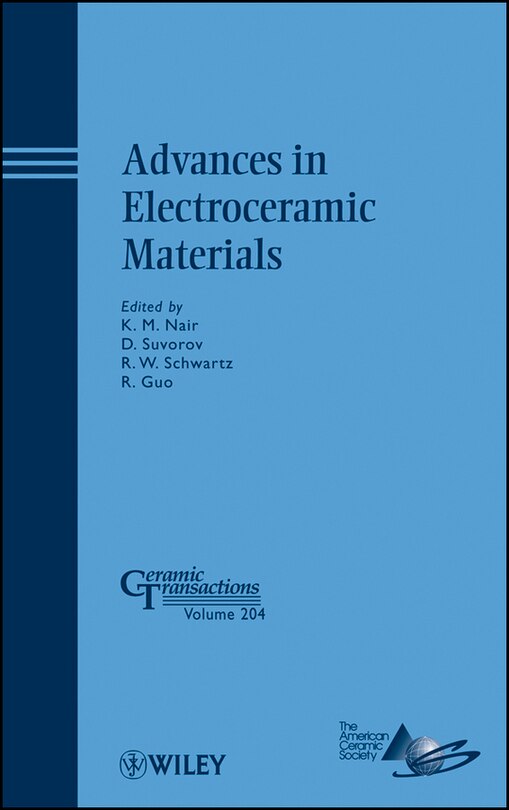 Front cover_Advances in Electroceramic Materials