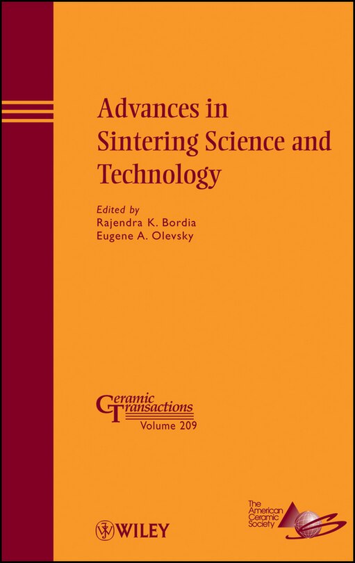 Couverture_Advances in Sintering Science and Technology