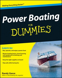 Couverture_Power Boating For Dummies