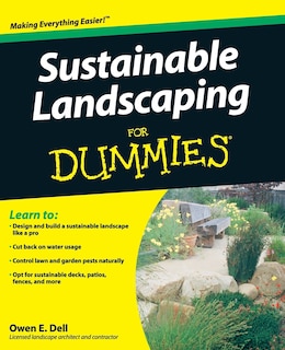 Front cover_Sustainable Landscaping For Dummies
