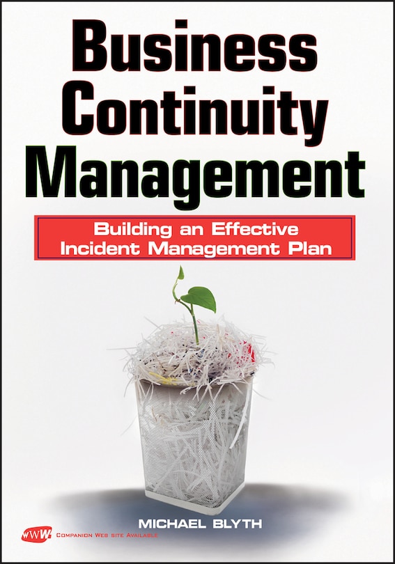 Front cover_Business Continuity Management