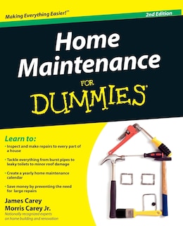 Front cover_Home Maintenance For Dummies