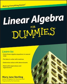 Front cover_Linear Algebra For Dummies