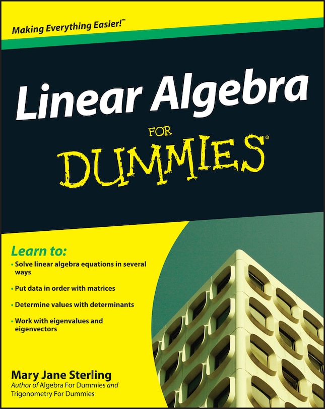 Front cover_Linear Algebra For Dummies