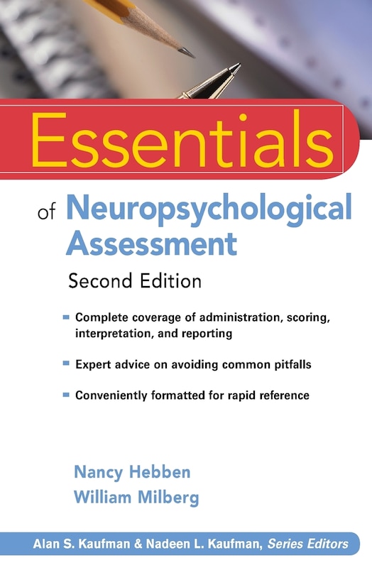 Couverture_Essentials of Neuropsychological Assessment