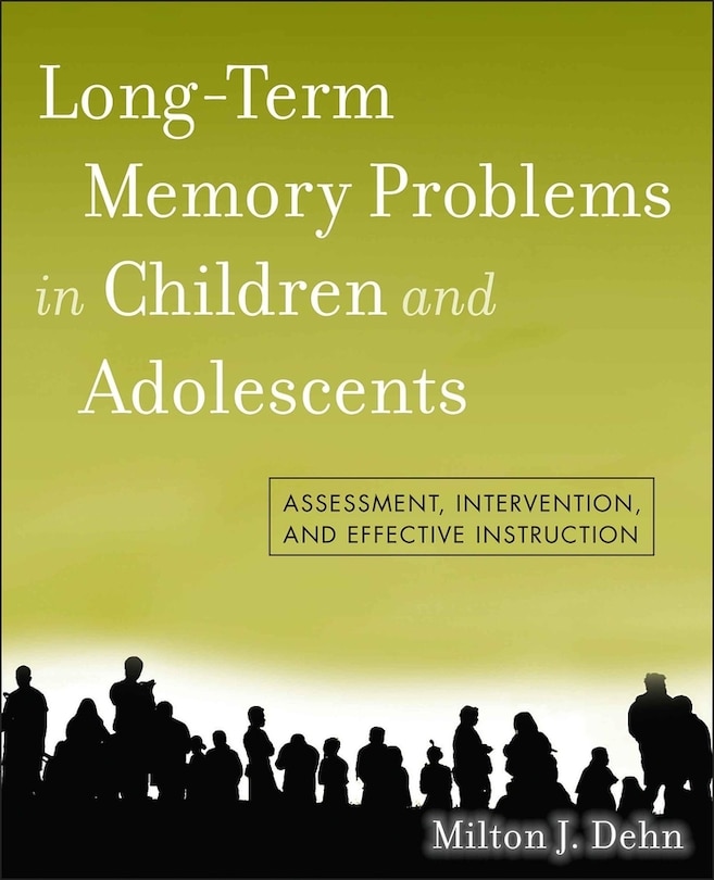 Couverture_Long-Term Memory Problems in Children and Adolescents