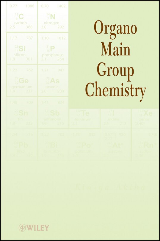Couverture_Organo Main Group Chemistry