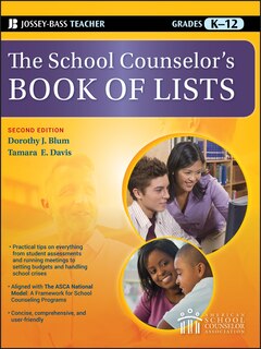 Couverture_The School Counselor's Book of Lists