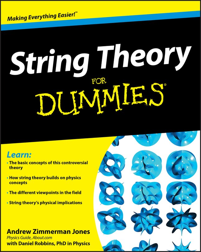 Front cover_String Theory For Dummies