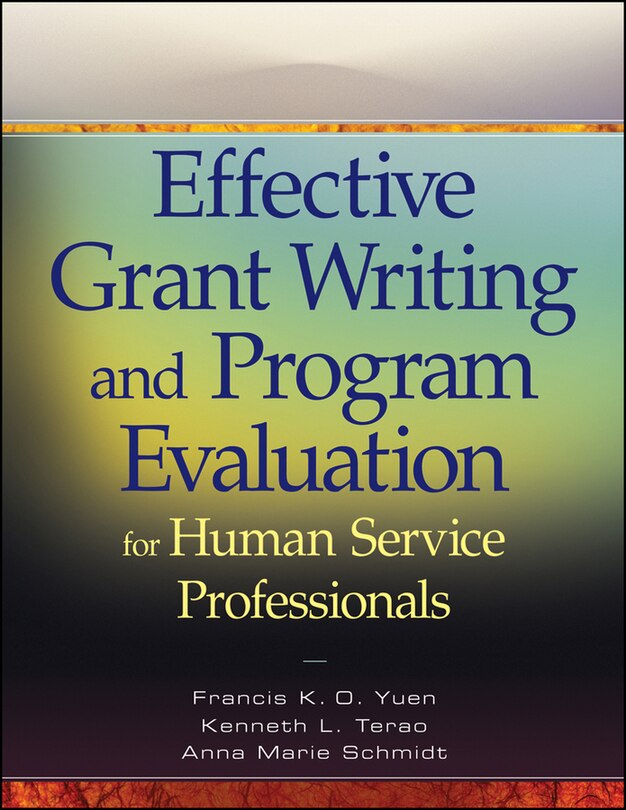Couverture_Effective Grant Writing and Program Evaluation for Human Service Professionals