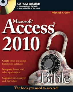Front cover_Access 2010 Bible