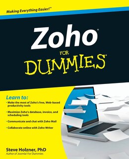 Front cover_Zoho For Dummies