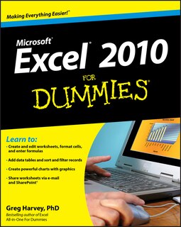 Front cover_Excel 2010 For Dummies