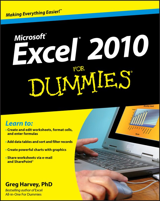 Front cover_Excel 2010 For Dummies