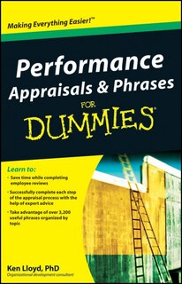 Front cover_Performance Appraisals and Phrases For Dummies