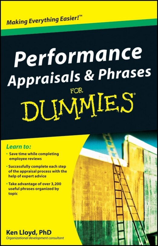 Front cover_Performance Appraisals and Phrases For Dummies