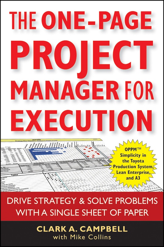 Couverture_The One-Page Project Manager for Execution
