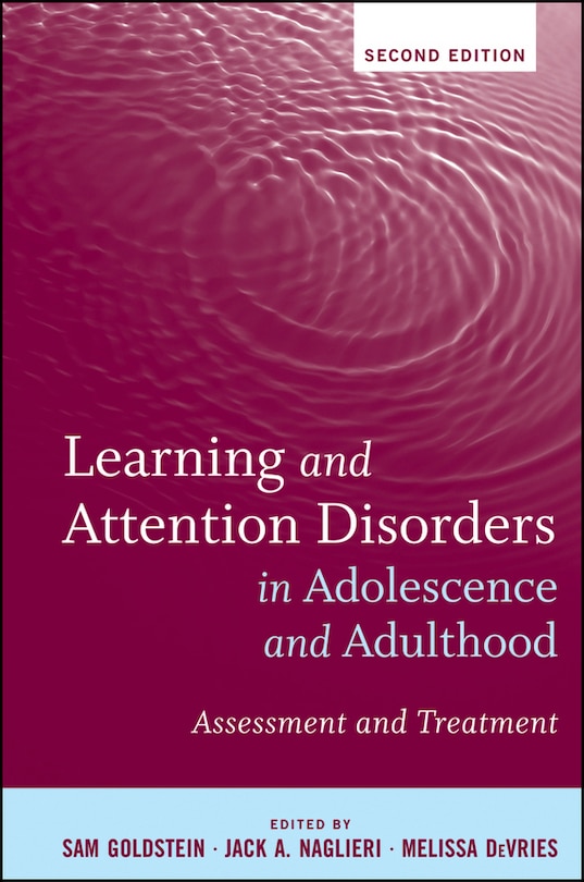 Couverture_Learning And Attention Disorders In Adolescence And Adulthood