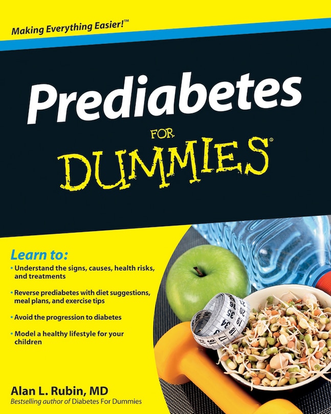 Front cover_Prediabetes For Dummies