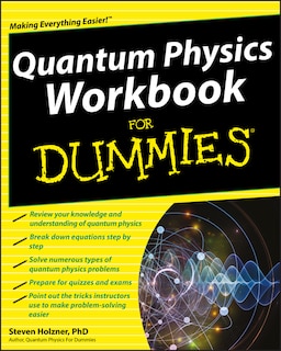 Front cover_Quantum Physics Workbook For Dummies