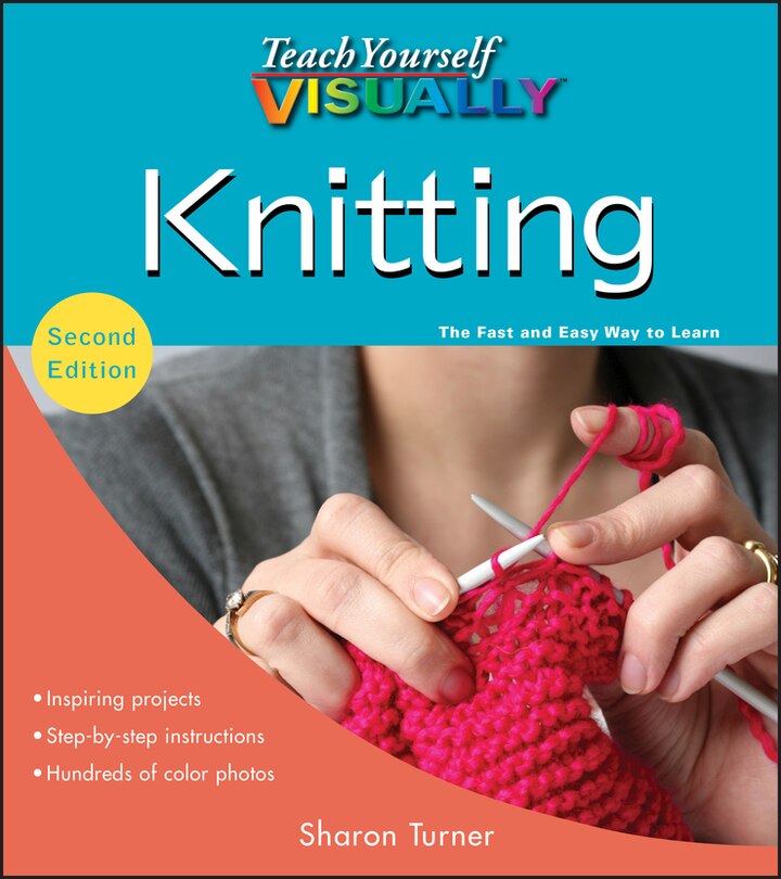 Front cover_Teach Yourself VISUALLY Knitting