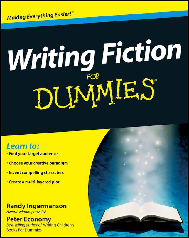 Front cover_Writing Fiction For Dummies
